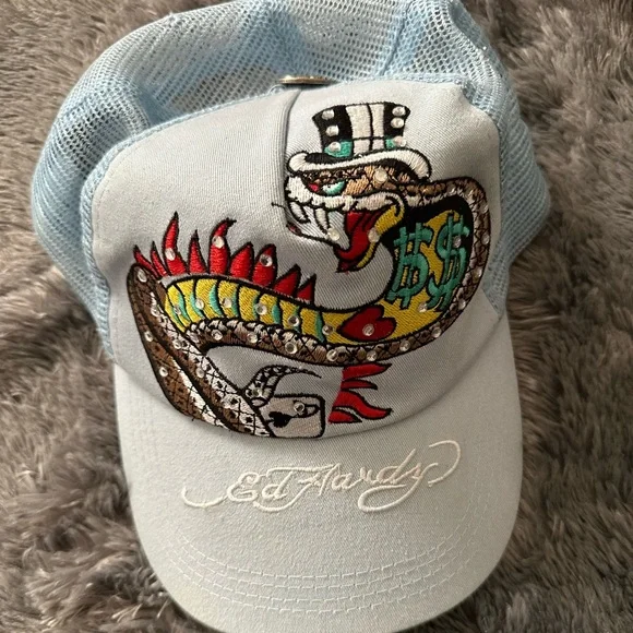 Ed Hardy | Accessories | Ed Hardy Vintage Hat | Poshmark display picture 3